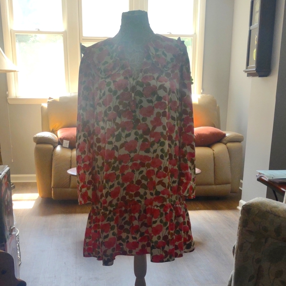 Floral Ruffle Dress